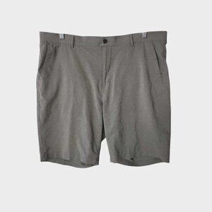 Dunning‎ Golf Shorts Performance Moisture Wicking Lightweight Gray Mens 40